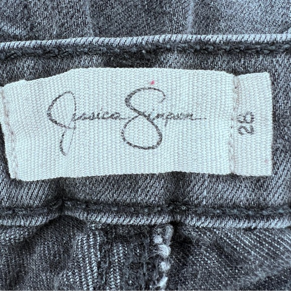 Jessica Simpson Charcoal Kiss Me Super Skinny Jeans Size 28 Women’s - Picture 2 of 8